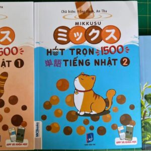 Bộ sách Mikkusu Hút trọn 1500 tiếng Nhật