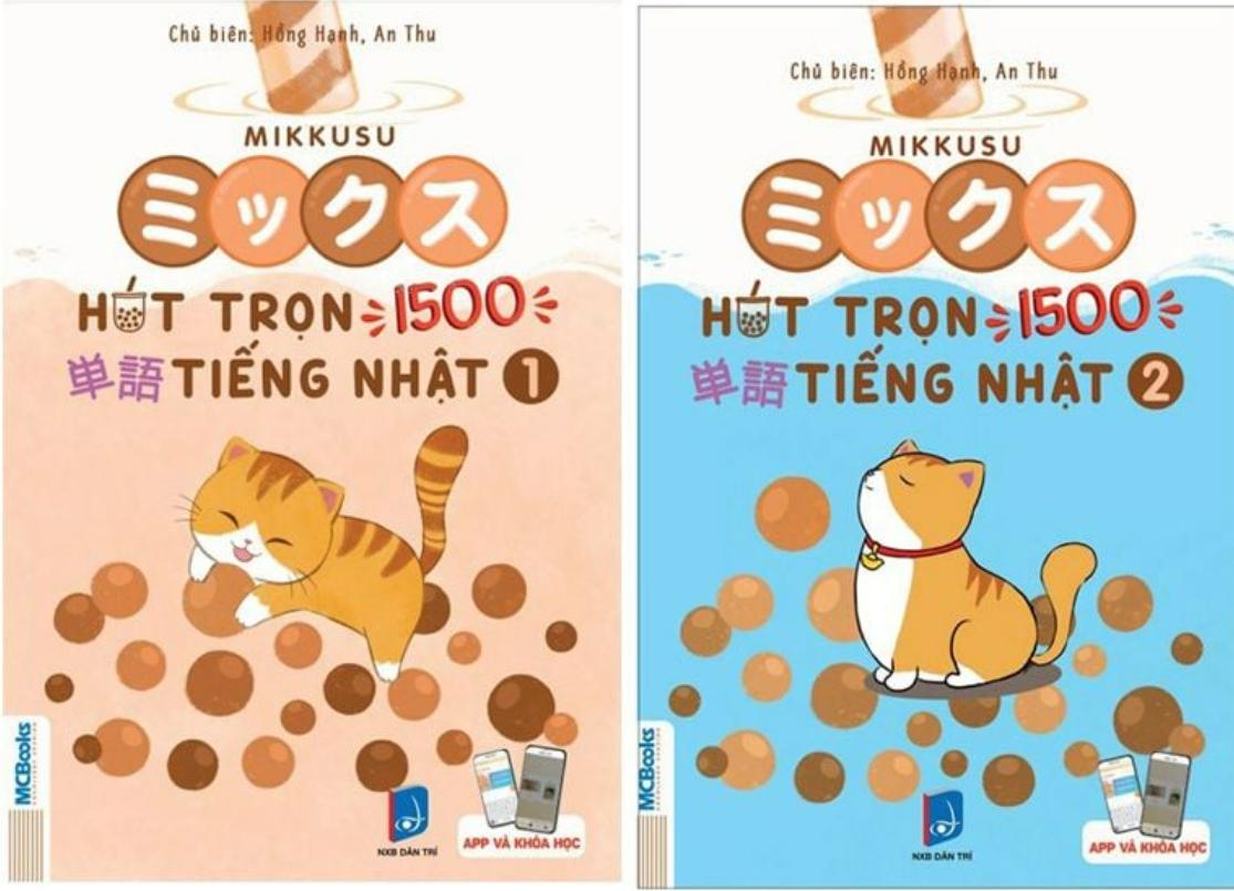 Bộ sách Mikkusu Hút trọn 1500 tiếng Nhật