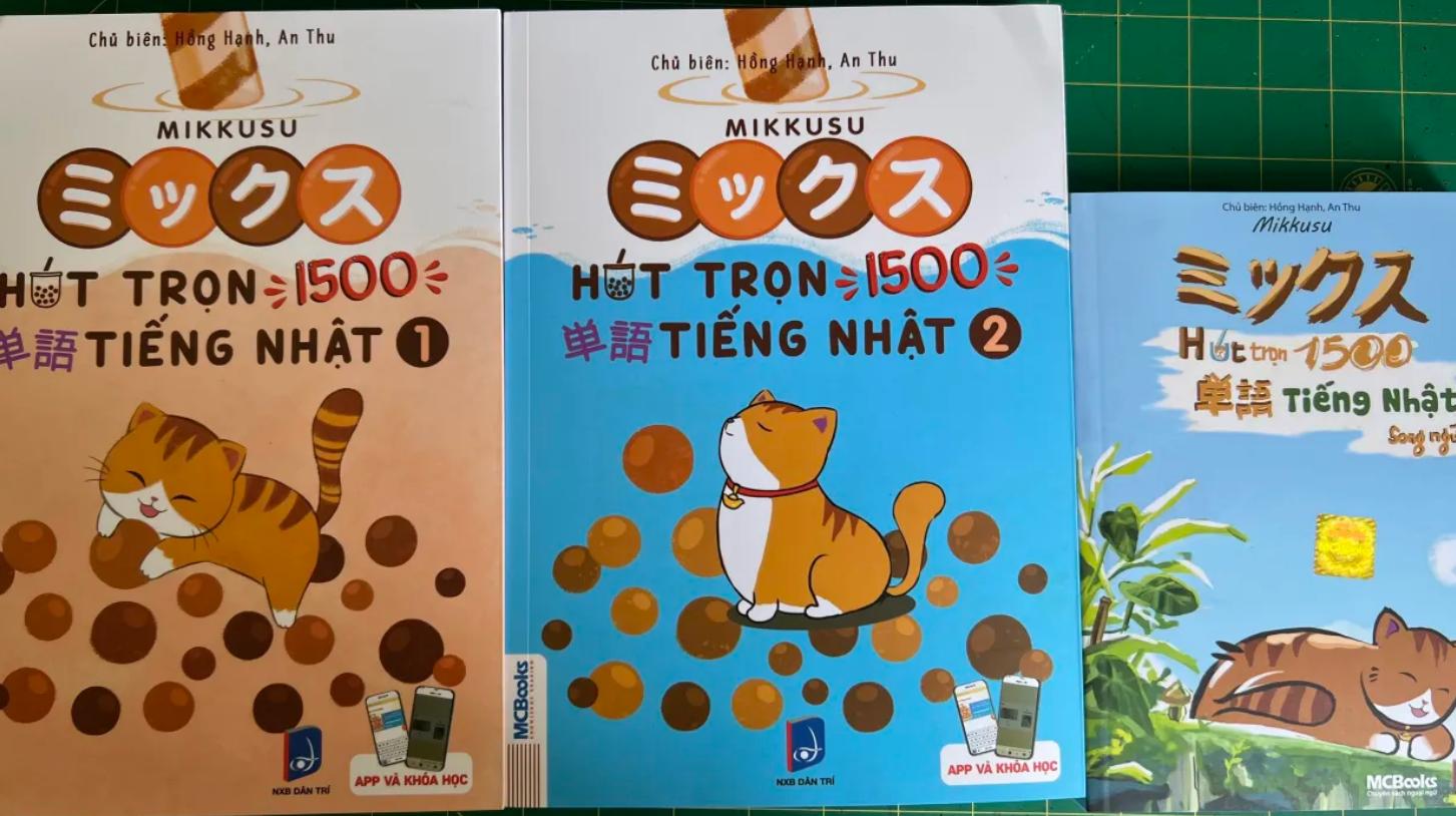 Bộ sách Mikkusu Hút trọn 1500 tiếng Nhật