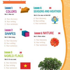 Sách Easy English Writing For Kid – Bé Khám Phá Thế Giới