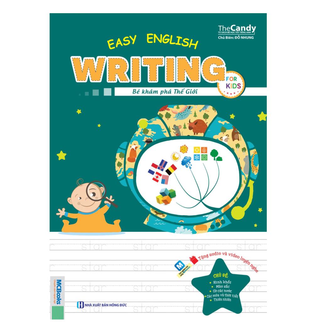 Sách Easy English Writing For Kid – Bé Khám Phá Thế Giới PDF