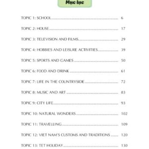 Sách Mind Map Từ Vựng Tiếng Anh Cho Học Sinh Trung Học Cơ Sở