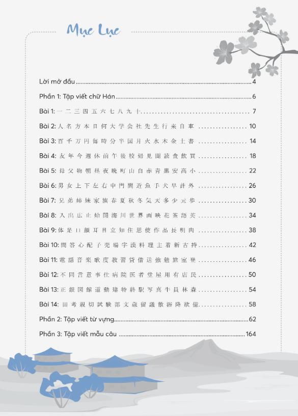 Sách Tập Viết Tiếng Nhật Tập 1
