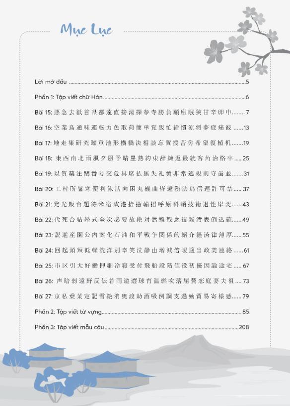 Sách Tập Viết Tiếng Nhật Tập 2