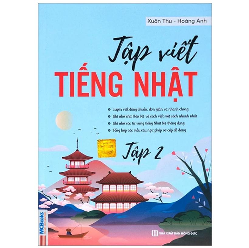Sách Tập Viết Tiếng Nhật Tập 2