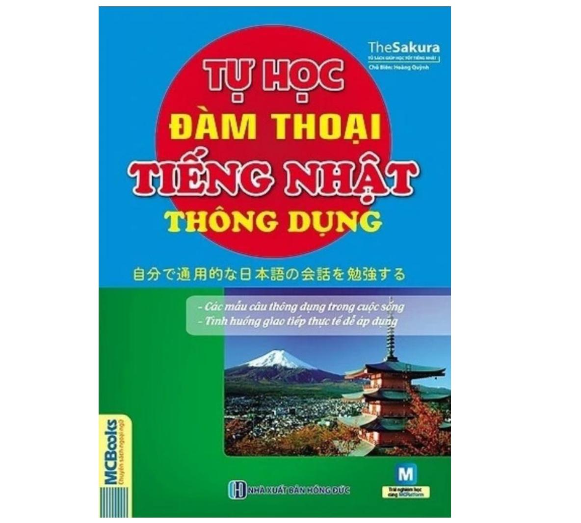 Sách Tự học đàm thoại tiếng Nhật thông dụng