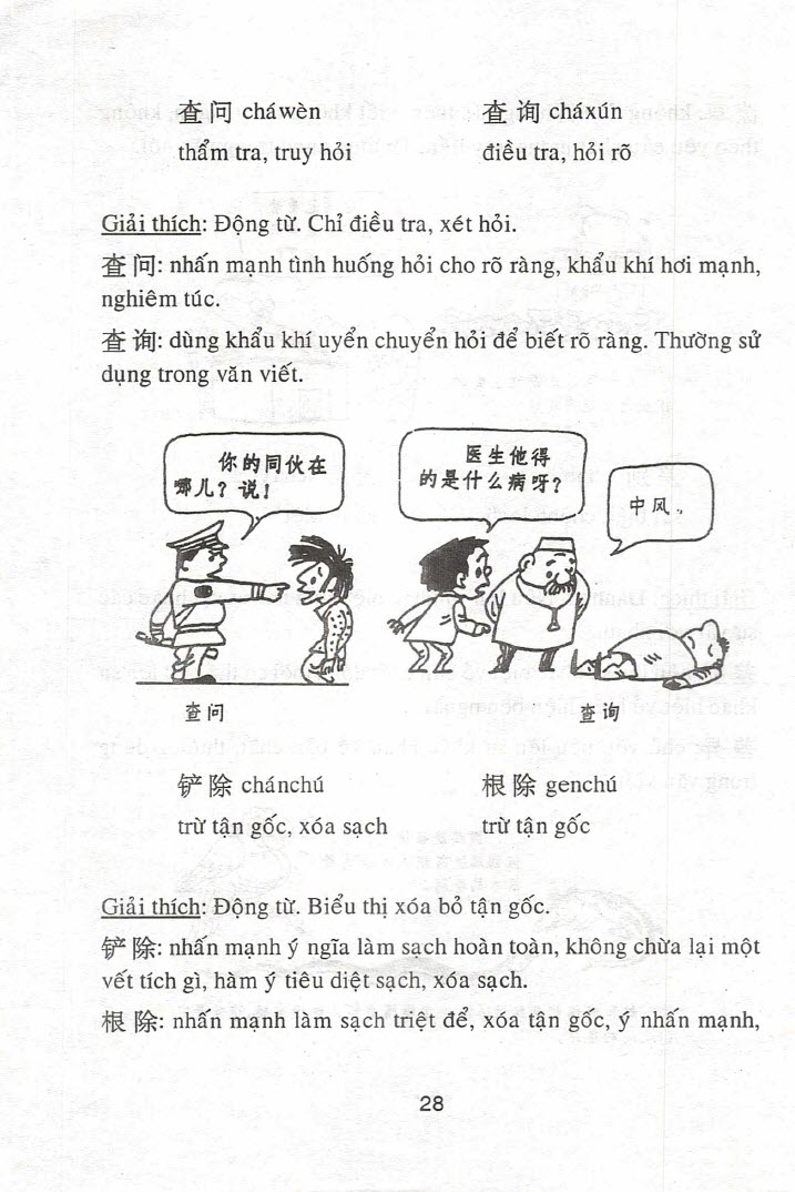 Nội dung - Sách Sổ tay từ đồng nghĩa và phản nghĩa Hán Việt