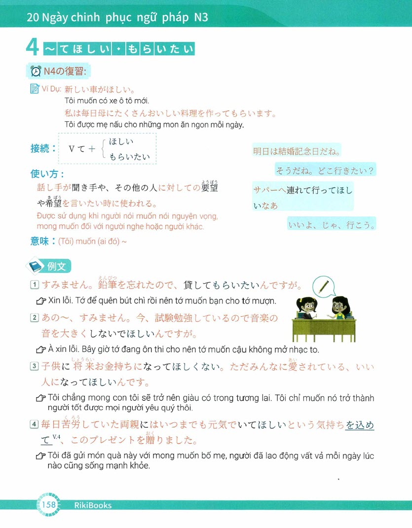 Nội dung - Sách 20 Ngày Chinh Phục Ngữ Pháp JLPT N3