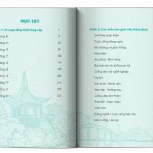 Sách 3000 Từ Vựng Tiếng Nhật Thông Dụng – Trung Cấp