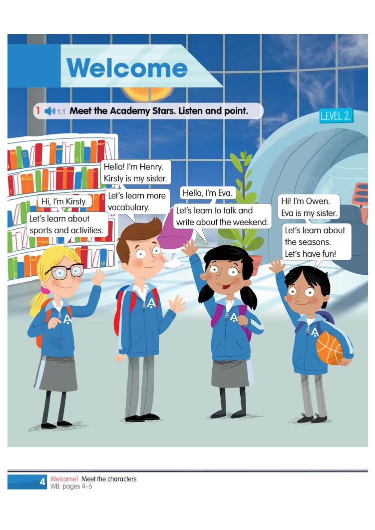 Sách Academy Stars Pupil’s Book 2