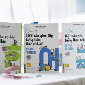 Combo Sách Học Tiếng Hàn Cùng Thầy Lê Huy Khoa